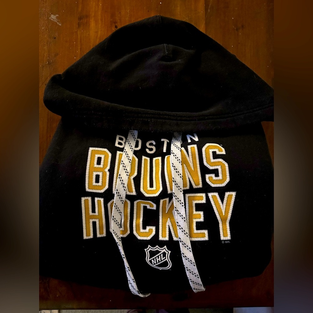 Reebok Black and Gold Men's Sweater